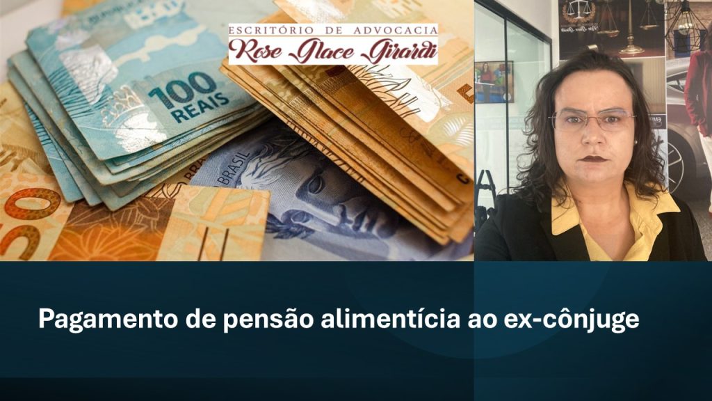 Pagamento de pensão alimentícia ao ex-cônjuge